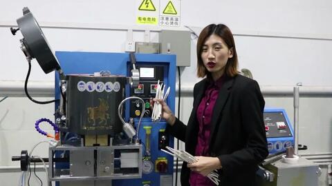 手鐲首飾設備廠全自動化的全過程,寶豐美女一人扛起一條生產線