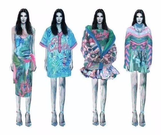 海外藝術院校的服裝效果圖 創意、概念與視覺的碰撞