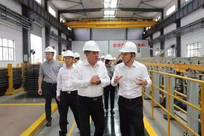 金川集團(tuán)董事長(zhǎng)王永前到西子聯(lián)合控股考察交流